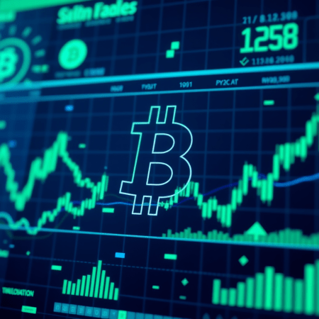 Grafico del prezzo di Bitcoin con elevata volatilità e recente fase di correzione.